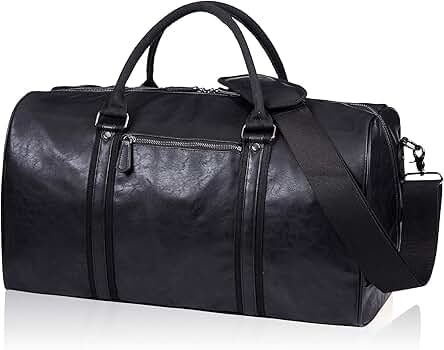 バッグ CDL Faux Leather Travel Bag CDL Faux Leather Travel Bag